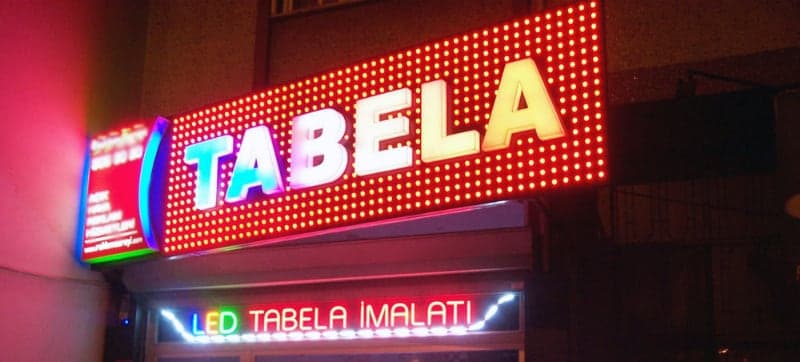 Led Tabela - BB Reklam Kocaeli Tabela ve İmalat
